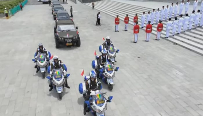 Rute Kirab Pengembalian Bendera Pusaka Merah Putih Dan Teks Proklamasi