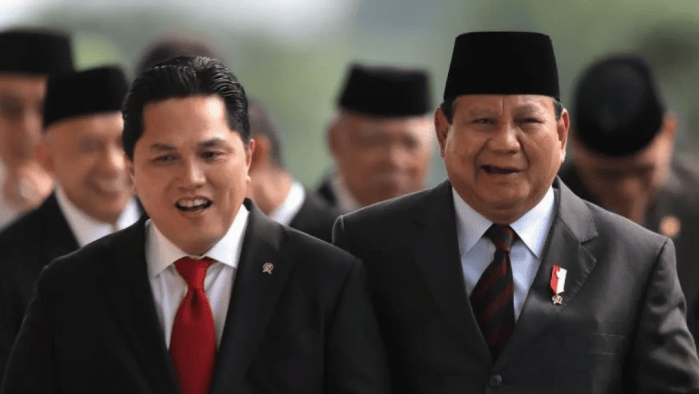 Seiring dengan mendekati Pemilihan Presiden (Pilpres) 2024, popularitas pasangan Calon Presiden (Capres) Prabowo Subianto dan Menteri BUMN Erick Thohir terus meningkat dalam beberapa lembaga survei. Hal ini terlihat dengan jelas dari hasil survei Poltracking Indonesia yang dilakukan pada bulan September 2023. Pasangan ini memimpin sebagai Calon Presiden (Capres) dan Calon Wakil Presiden (Cawapres).