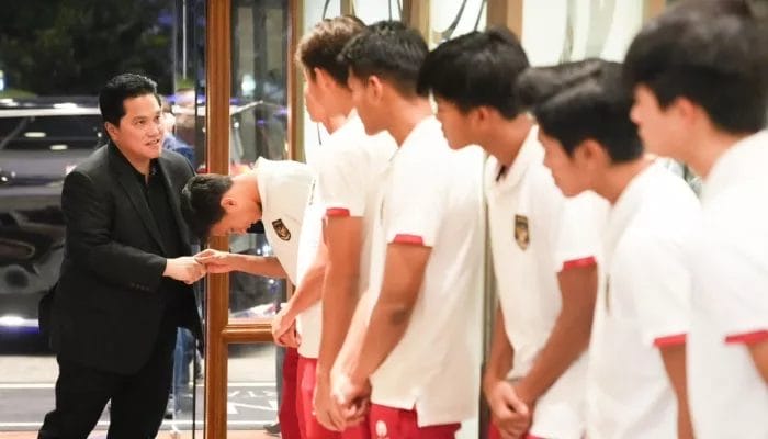 Erick Thohir Optimis dengan Penetapan 21 Pemain Piala Dunia U17