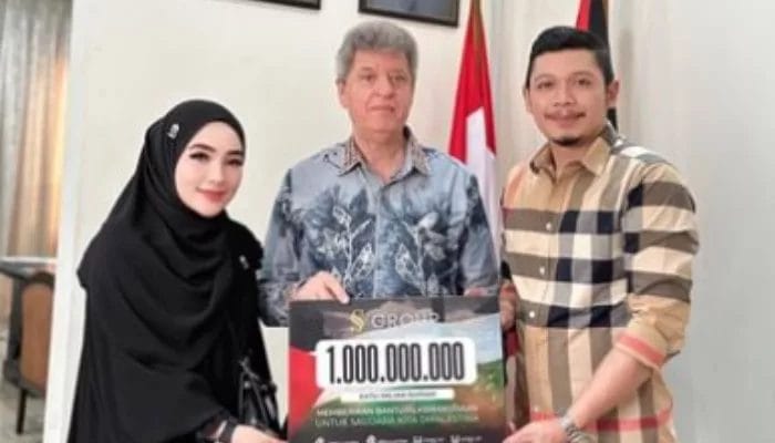 Shella Shaukia, Crazy Rich Aceh Sumbang Rp1 Miliar untuk Palestina