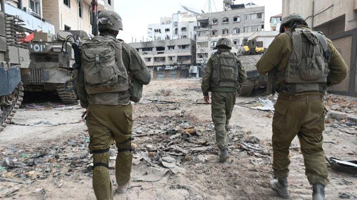 Potret Tentara Israel saat Patroli di Jalur Gaza, Palestina (foto: Instagram)