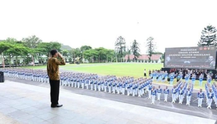 Jokowi Resmikan Graha Utama Akmil, Dorong Pembelajaran Semakin Baik