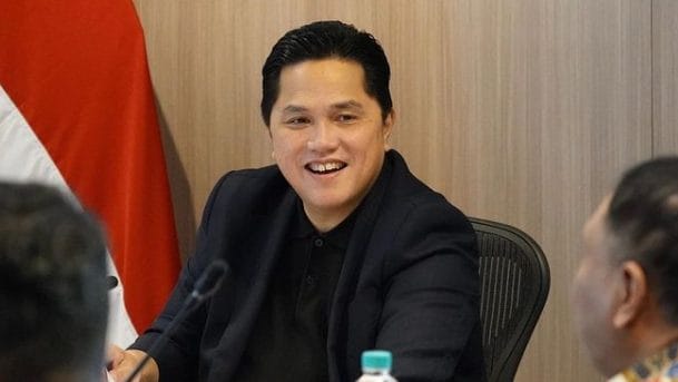 Menteri BUMN Erick Thohir merespon pandangan dari timses salah satu paslon capres cawapres yang menyatakan akan mengubah BUMN menjadi koperasi. (Foto: Instagram/erickthohir)