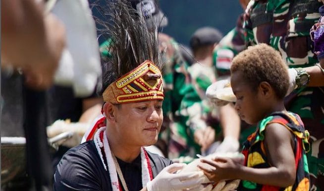 Rekam jejak Bobon Santoso di tanah Papua. (Foto: Instagram)