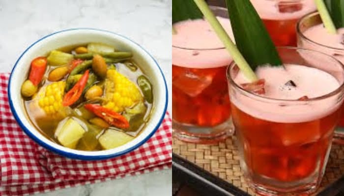 12 Kuliner Betawi jadi Kekayaan Intelektual Komunal. (Foto: Sayur Asem dan Bir Pletok)