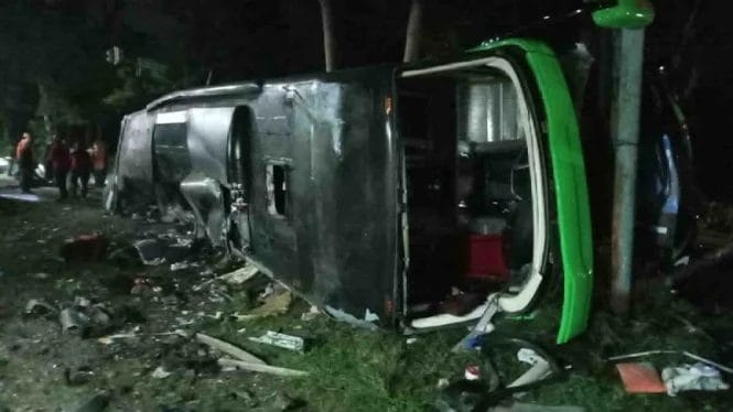 DPR Soroti Tragedi Kecelakaan Maut di Subang. (Foto: Bus Trans Putera)