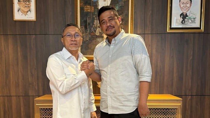 Bobby Nasution Bertemu Ketum PAN Zulkifli Hasan di Jakarta (Ist)