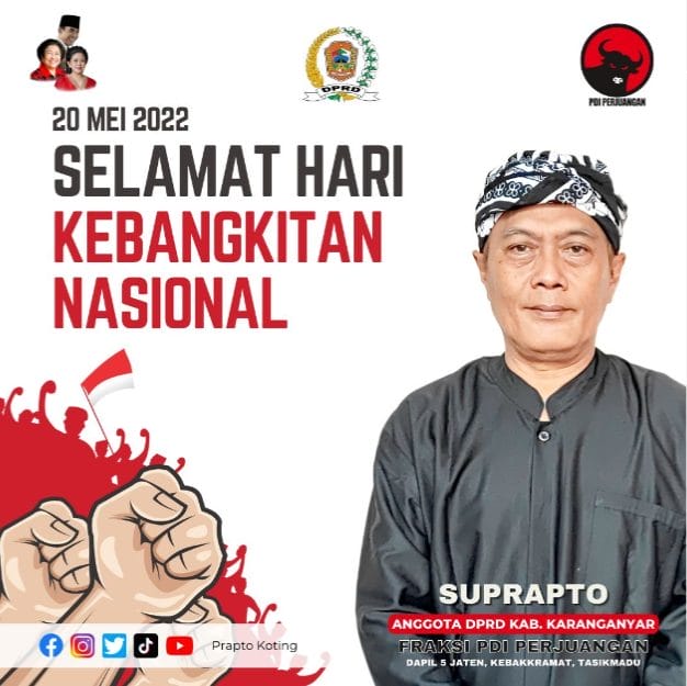 Suprapto Koting caleg terpilih dari PDIP akan menempuh jalur hukum atas tindakan KPU Karanganyar. (Foto: IG praptokoting)