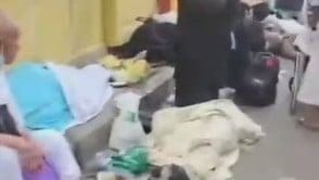 Viral di media sosial video yang menunjukkan jemaah haji wafat di jalanan Mekkah hingga terlantar. (Foto: Kemenag)