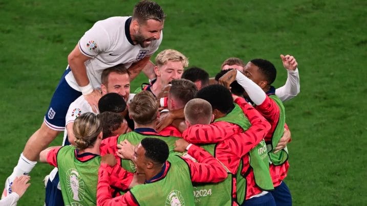 Timnas Inggris mencatat rekor unik setelah mencapai final Euro 2024 dengan mengalahkan Timnas Belanda. (Foto: Antara)