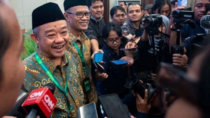 Ketua Umum PP Muhammadiyah Haedar Nashir. (Foto: Antara)