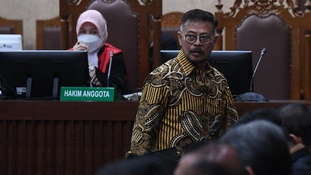 Sidang Eks Menteri Pertanian