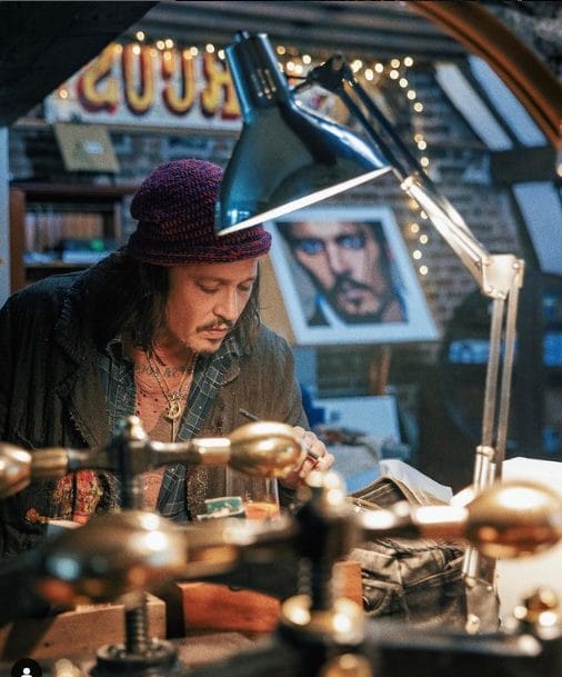 Johnny Depp, (FOTO: IG @johnnydepp)