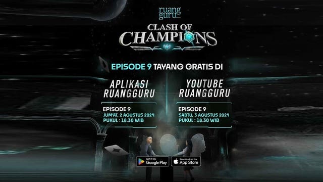 Jadwal Tayang Clash of Champions Episode 9. (Foto: Poster Clash of Champions)