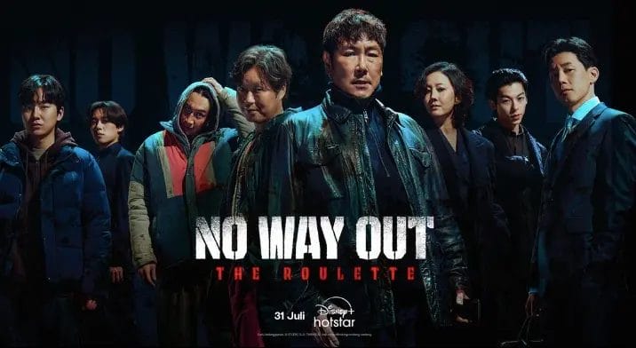 5 Alasan Wajib Nonton No Way Out: The Roulette. (Foto: Poster Drakor No Way Out: The Roulette)