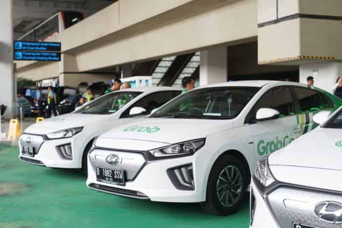 Mobil listrik Grab Indonesia. (FOTO: Grab).