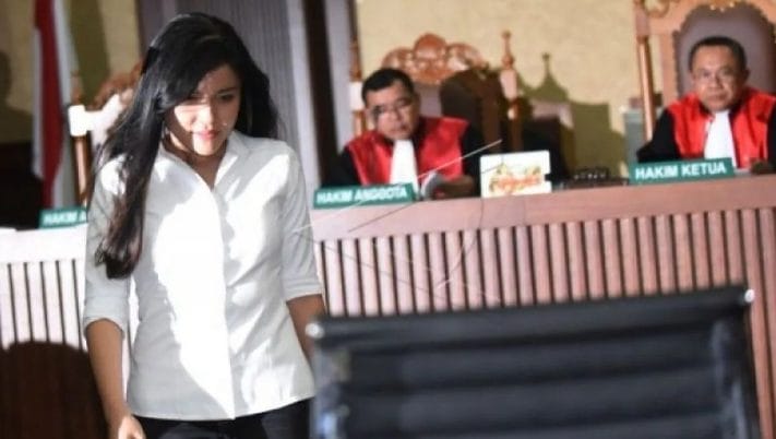 Jessica Kumala Wongso, yang dihukum dalam kasus pembunuhan Wayan Mirna Salihin.