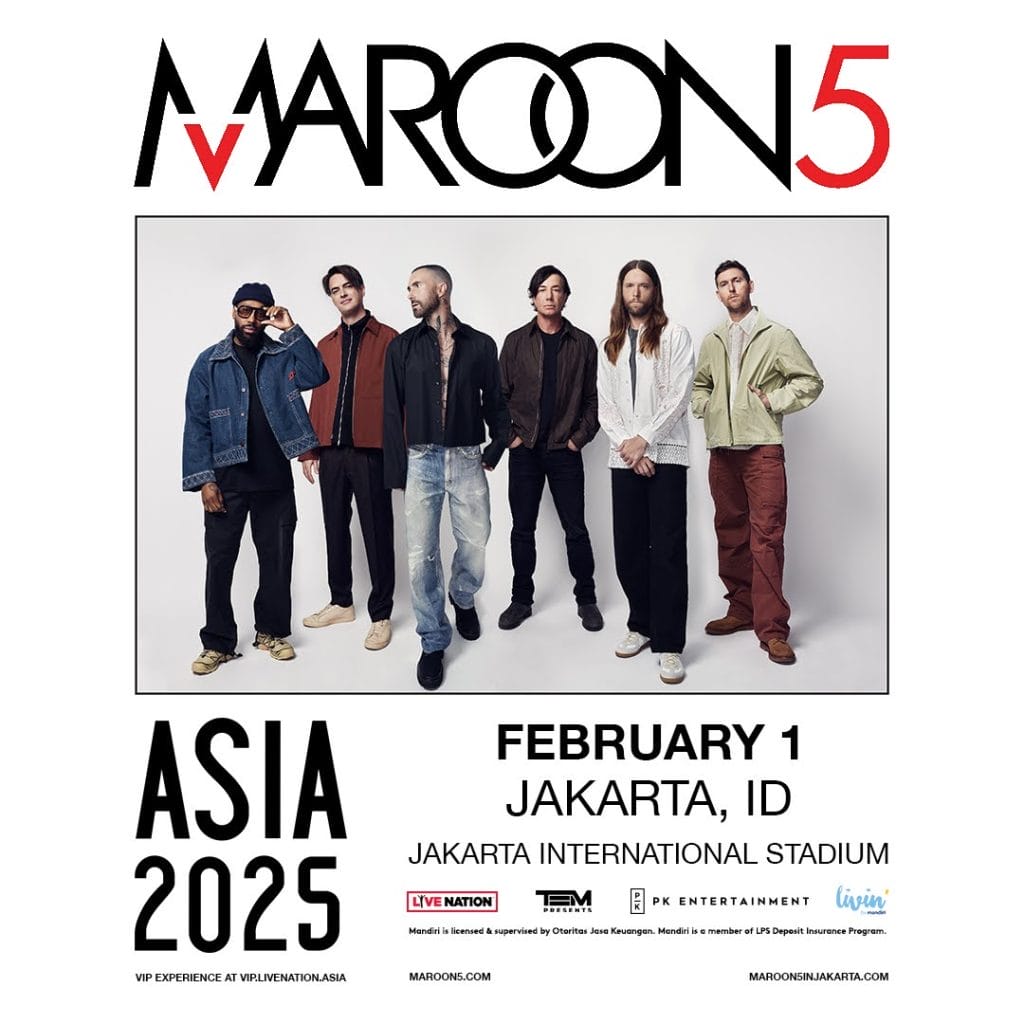 Maroon 5 Konser di Jakarta