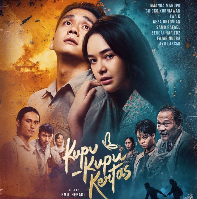 Poster Kupu-Kupu Kertas