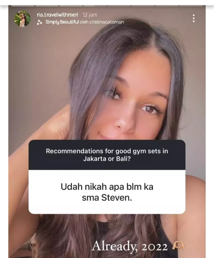 Klarifikasi Ria Andrews Soal Menikah Dengan Stefan Wiliam