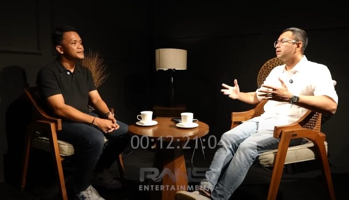 Tubagus Joddy sebagai bintang tamu di podcast Raffi Ahmad. (Foto: Tangkapan layer Youtube/ Rans Entertainment)