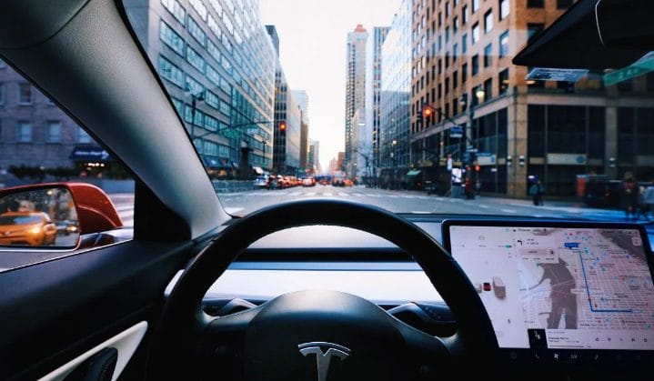 Ilustrasi Ruang kokpit Tesla Model 3 (FOTO: Tesla)