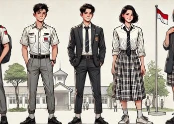 Ilustrasi perbedaan gaya anak SMA Negeri dan SMA Swasta. (Foto: AI)