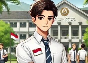 Ilustrasi ketua OSIS. (Foto: AI)