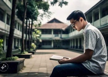 Ilustrasi siswa SMA underrated di sekolah. (Foto: AI)