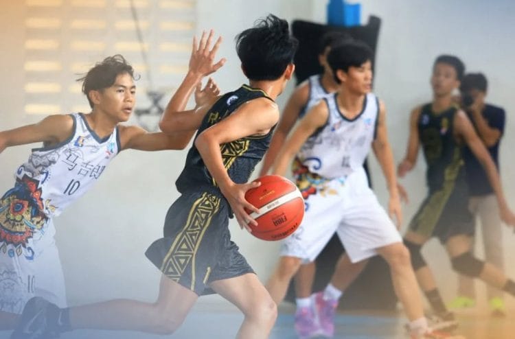 Pertandingan basket di Labcup XIV (Foto: Instagram)